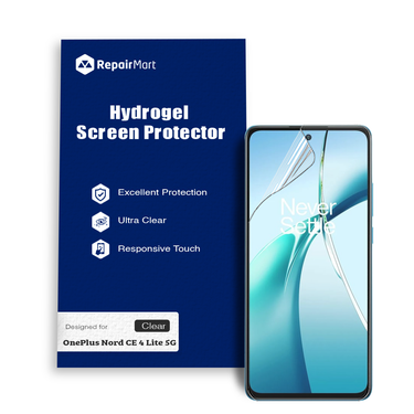 OnePlus Nord CE4 Lite 5G Compatible Premium Hydrogel Screen Protector With Full Coverage Ultra HD